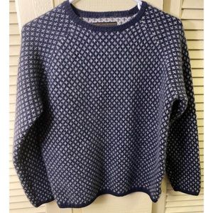 Dunderdon Blue Angora Wool Sweater